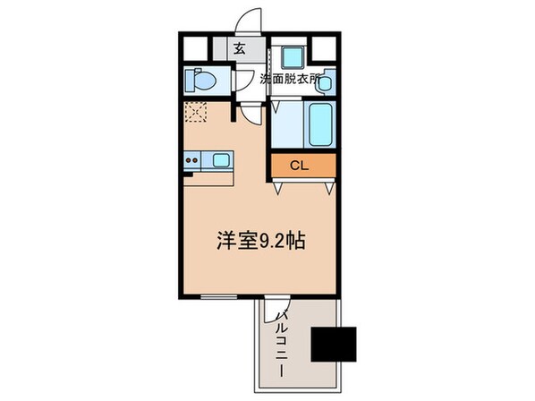 ｱﾄﾞﾊﾞﾝｽ名古屋ﾓｸｼｰ（1213）の物件間取画像